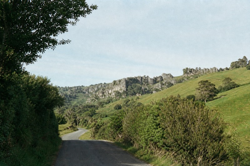 Illustrative limestone cave scenery