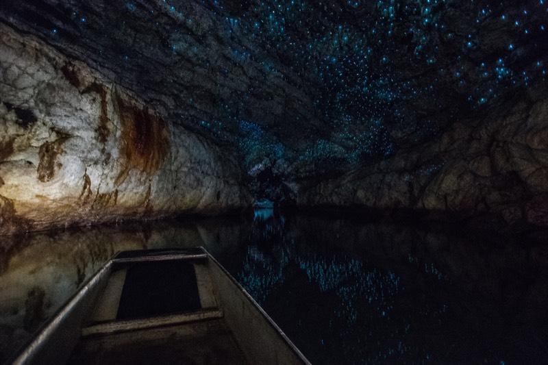 Illustrative limestone cave scenery